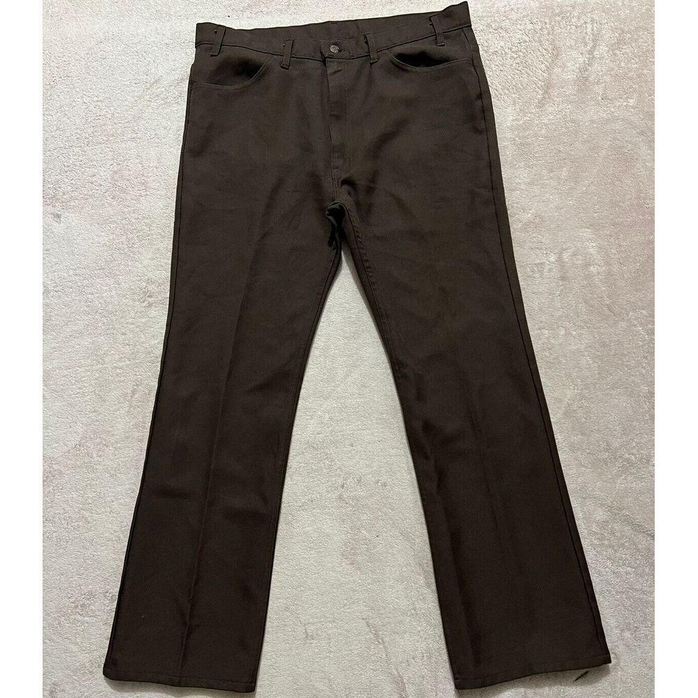 Levi's Men's Vintage Black Tag Scovill Zipper Chambray Brown Pants Size 40